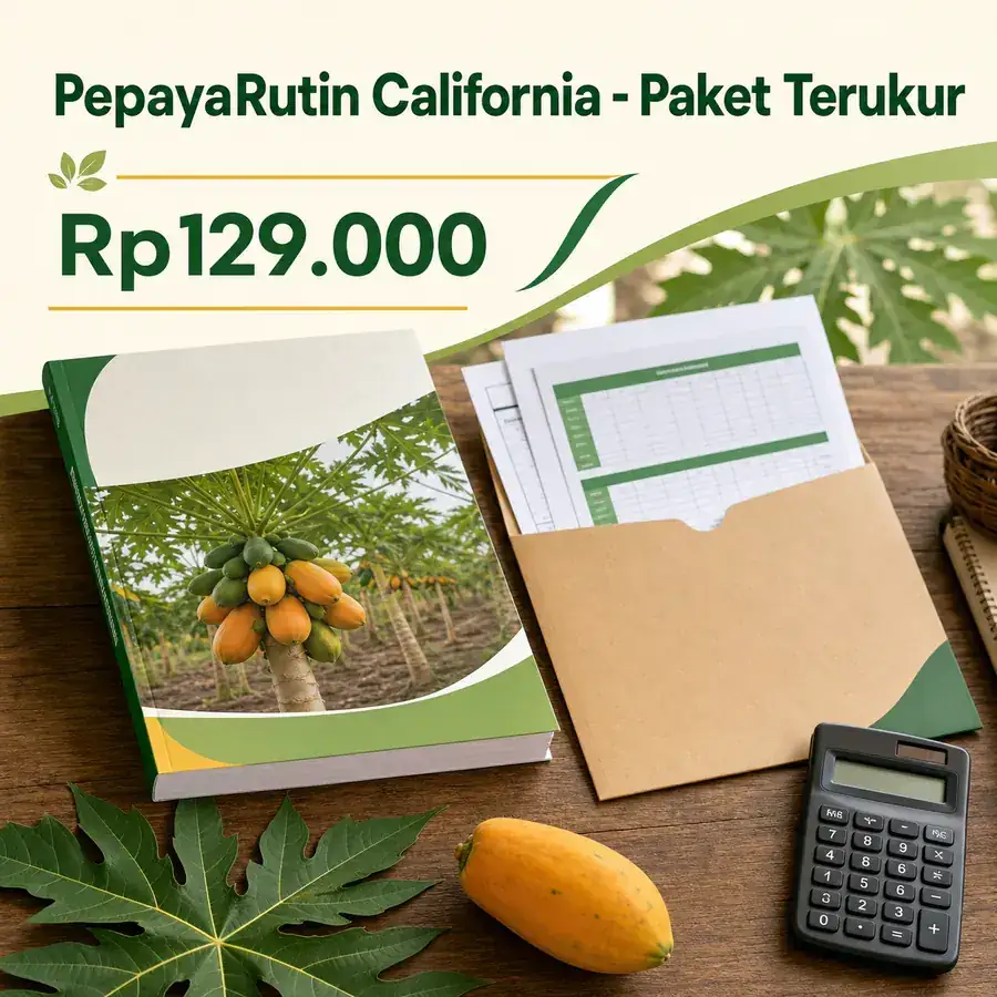 PepayaRutin California - Paket Terukur